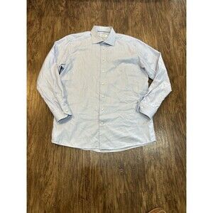 ETON CONTEMPORARY FIT Button Up Dress Shirt Men's  44/17.5 Formal Business
